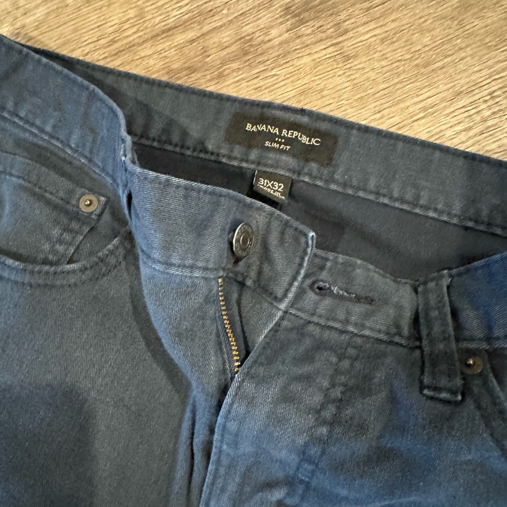 Banana Republic Stretch Pants Slim Fit 31-32